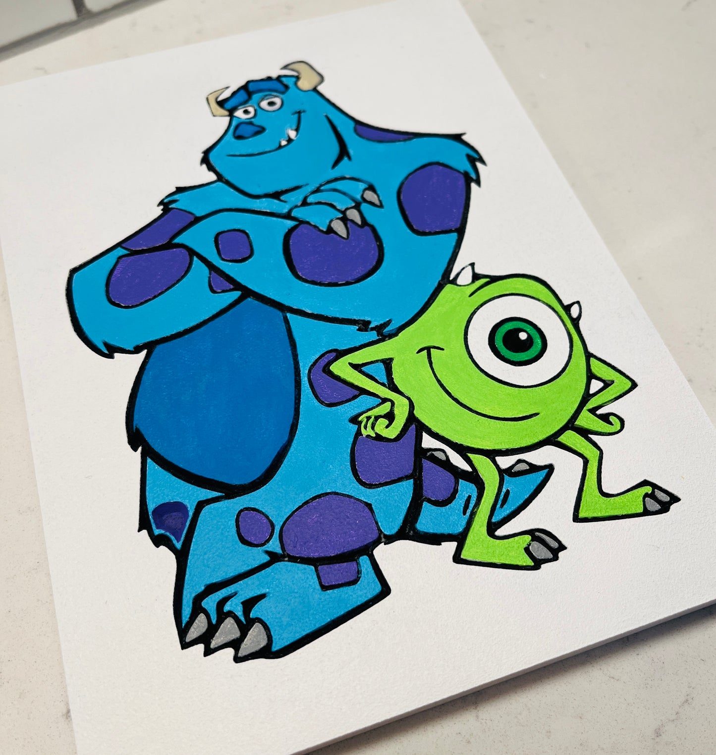 Monsters Inc Mike & Sully