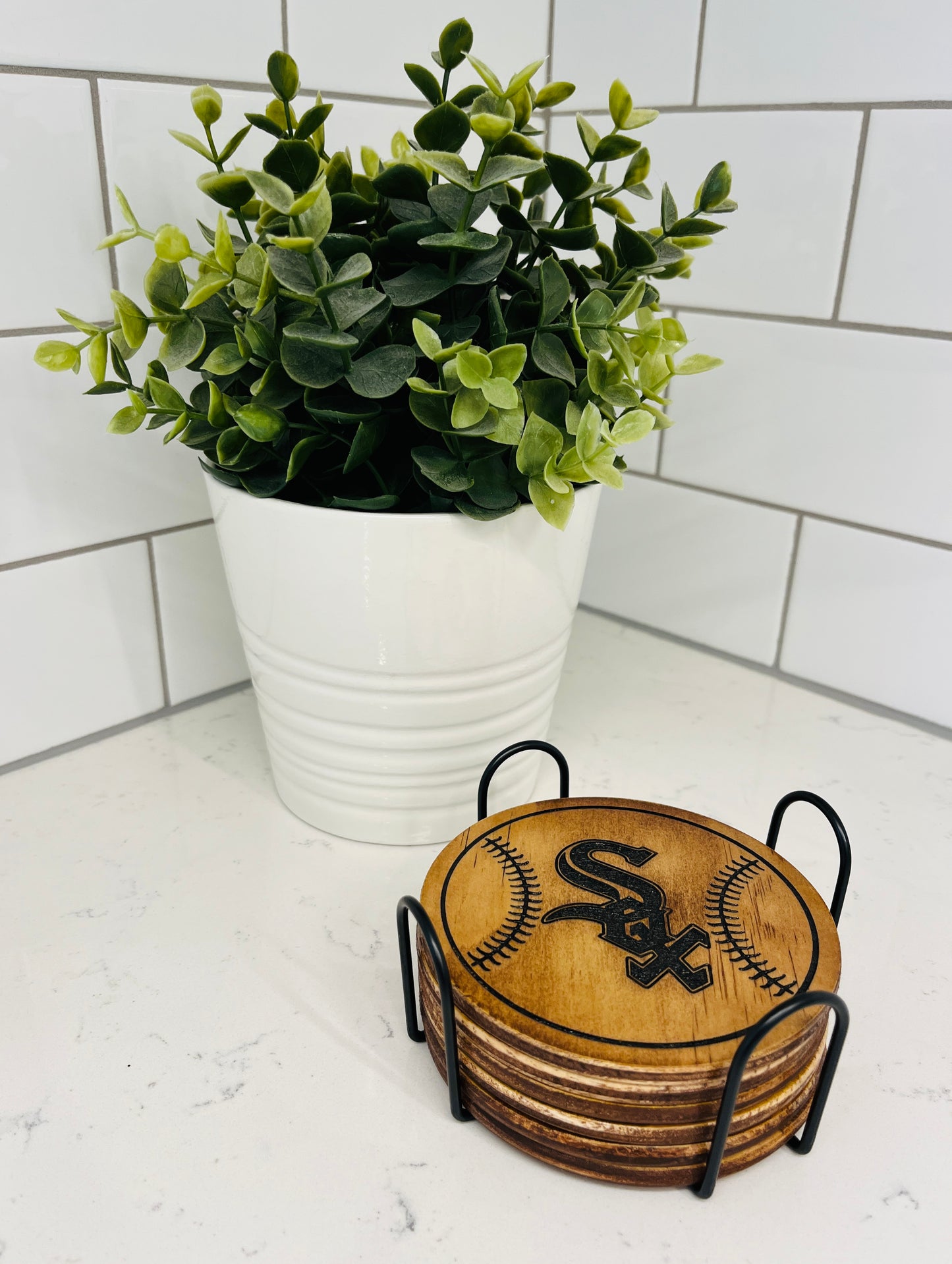 Coaster Set - Chicago White Sox