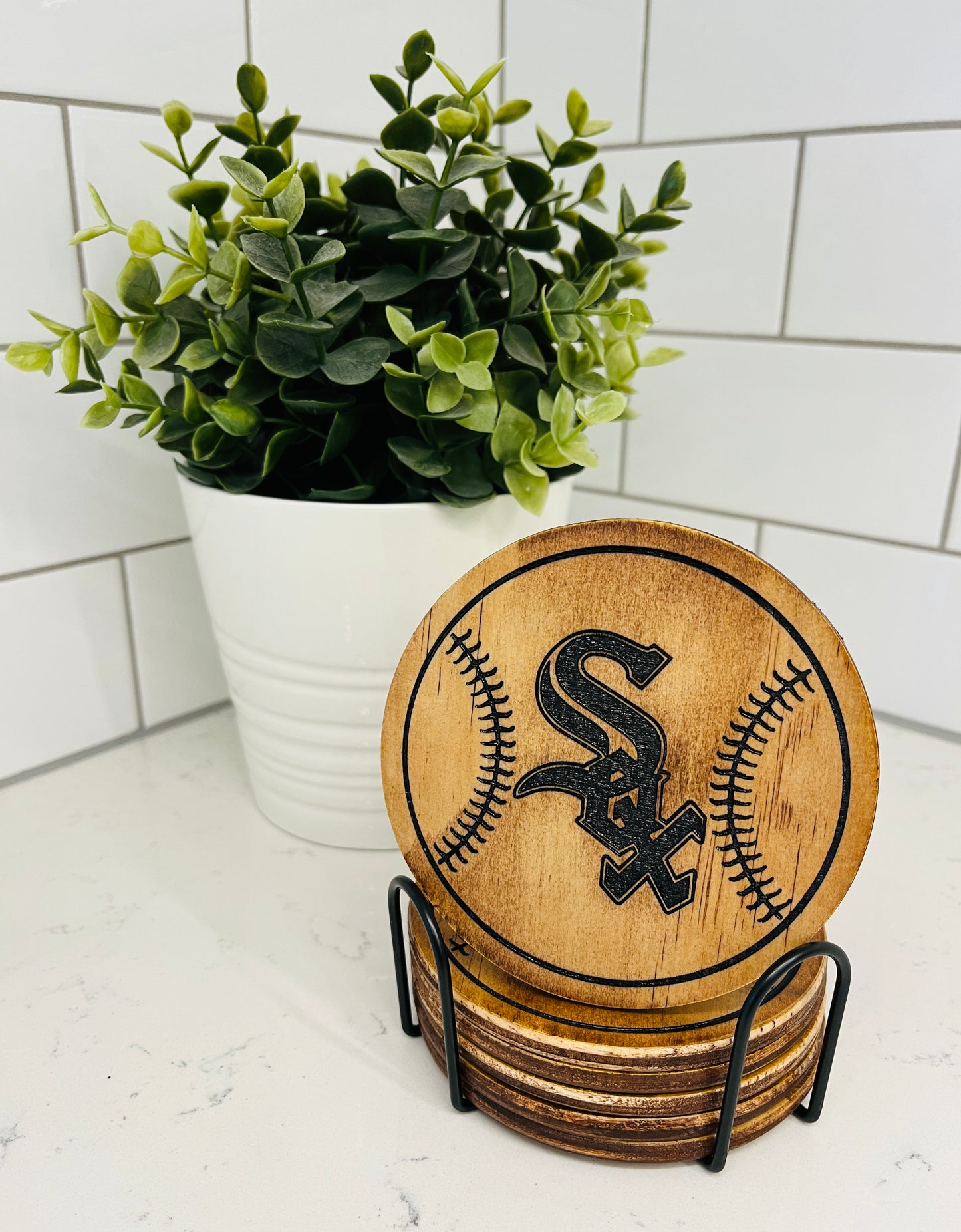 Coaster Set - Chicago White Sox