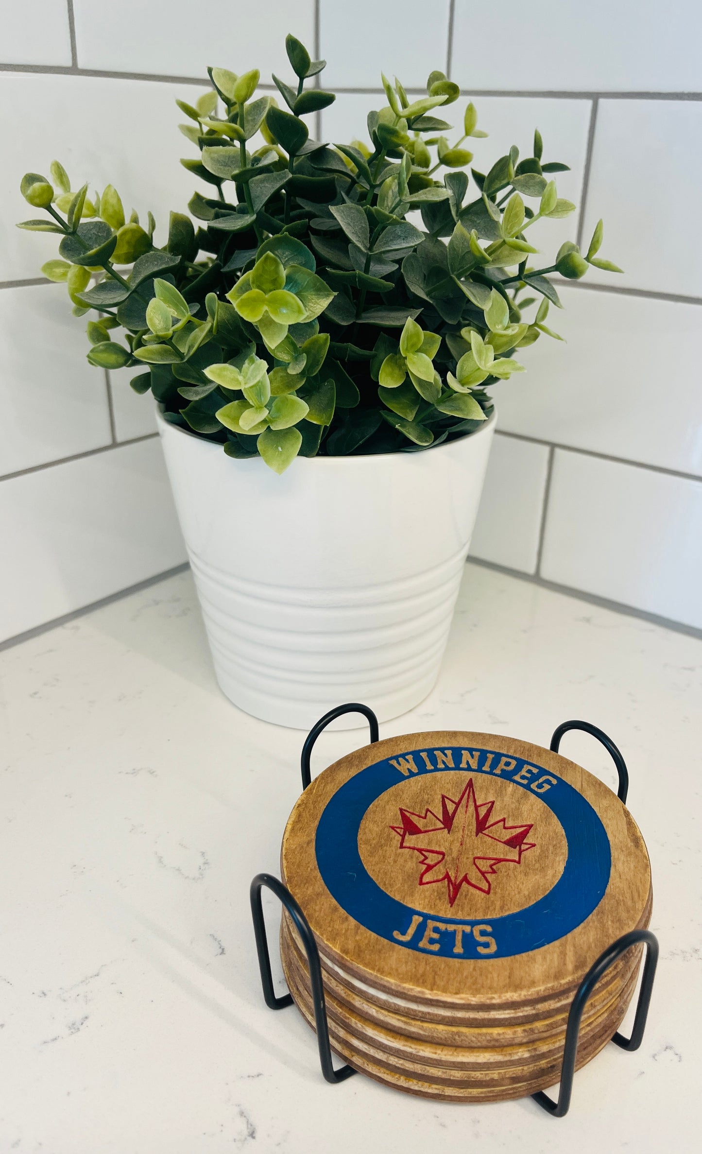 Coaster Set - Winnipeg Jets