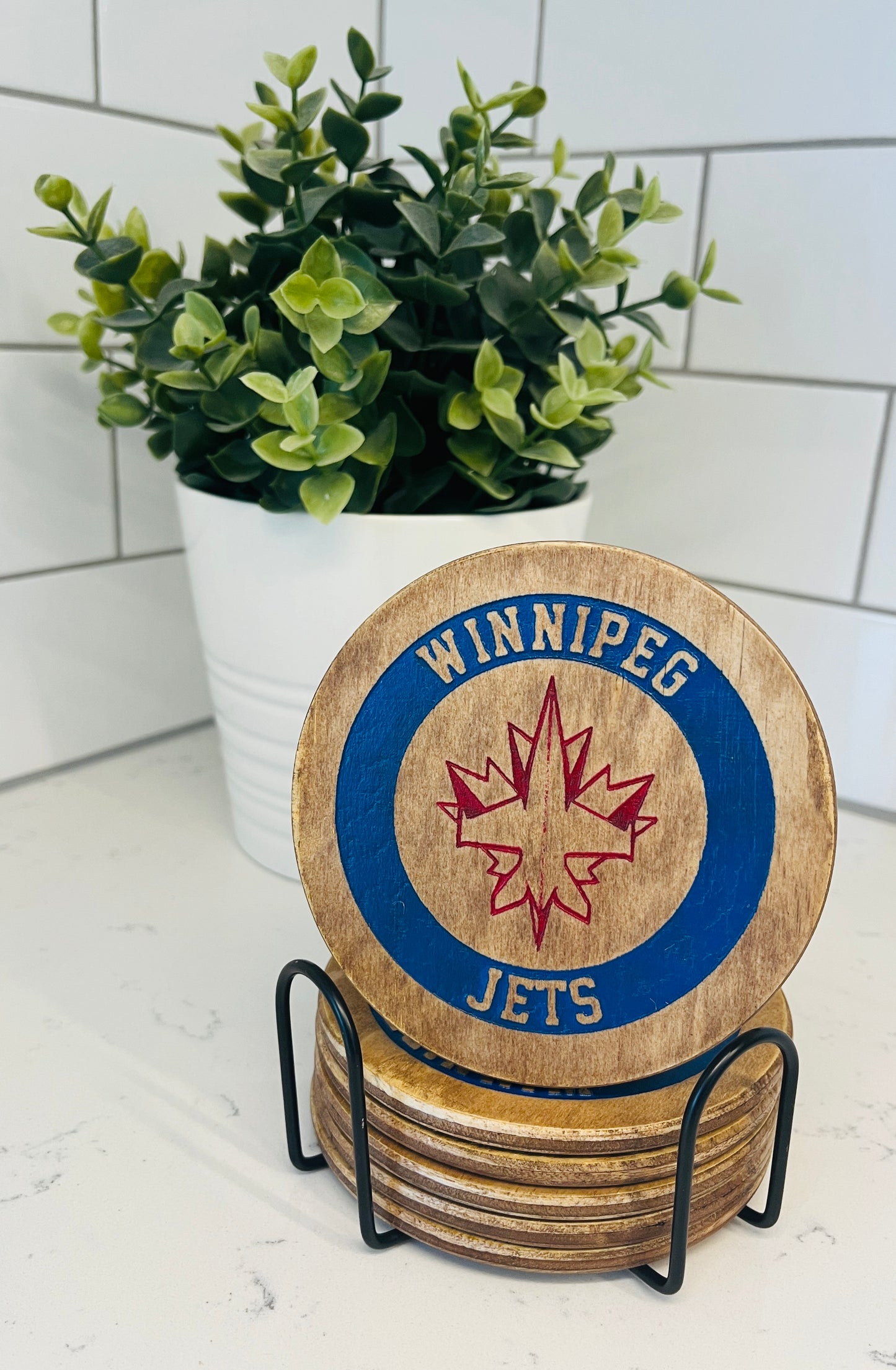 Coaster Set - Winnipeg Jets