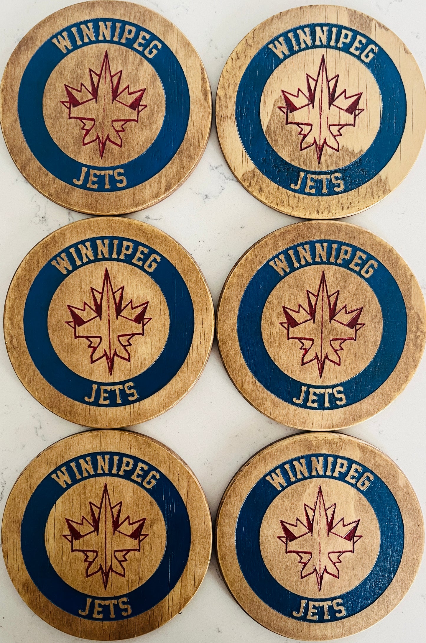 Coaster Set - Winnipeg Jets