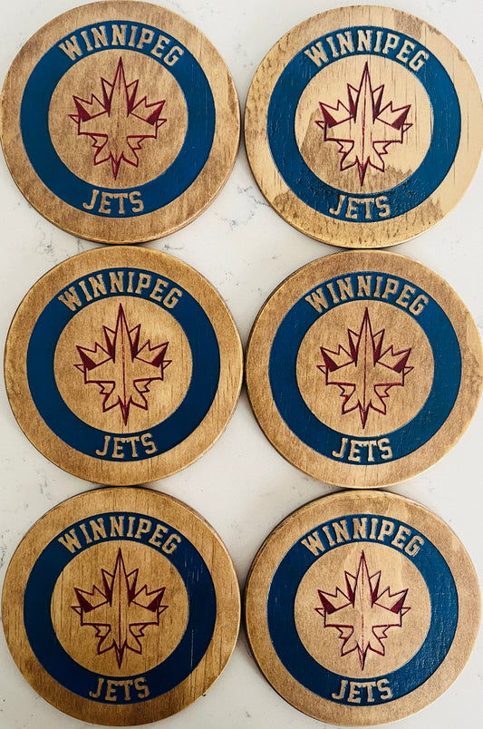 Coaster Set - Winnipeg Jets